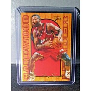 1995-96 Loy Vaught Flair Hardwood Leader #12 Basketball Card